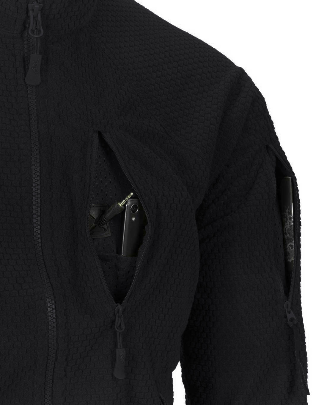 Кофта Helikon-Tex Alpha Tactical Black Фото 3